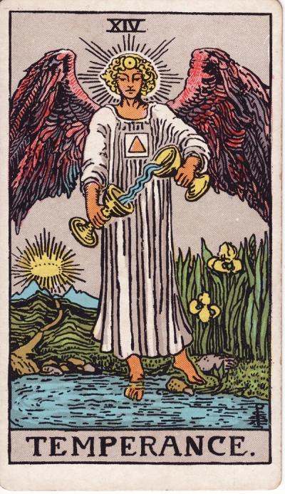Temperance Tarot Card Meaning – Balance, Alchemy & Spiritual Integration