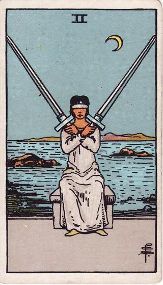 Two of Swords Tarot Card Meanings