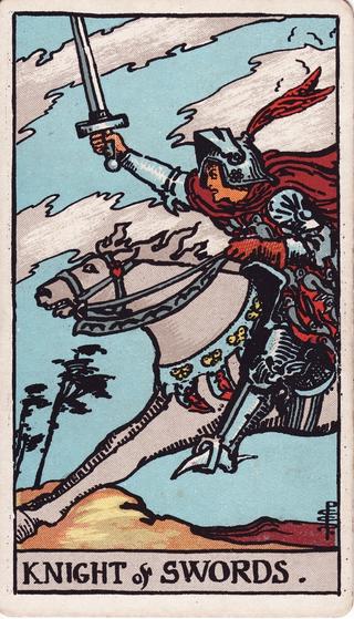 Knight of Swords Tarot Card Meanings