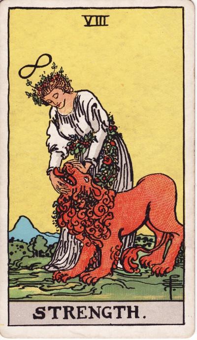 Strength Tarot Card Meaning - 8