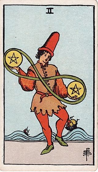 Two of Pentacles Tarot Card Meanings