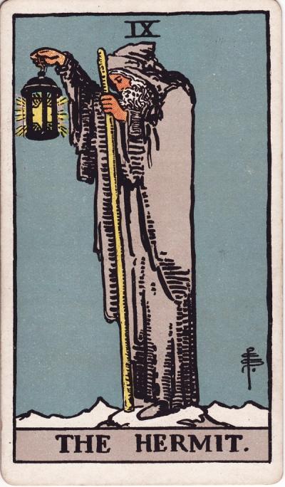 The Hermit Tarot Card Meanings - 9