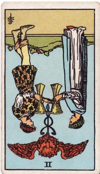 Reversed Two of Cups Tarot Card Meaning: Ultimate Guide