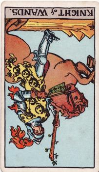 The Reversed Knight of Wands Tarot Card Meaning: The Complete Guide