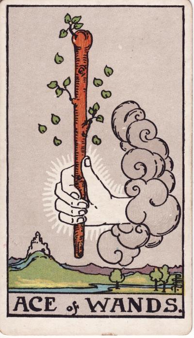 Ace of Wands Tarot Card Meanings - 1