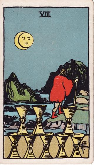 Eight of Cups Tarot Card Meanings