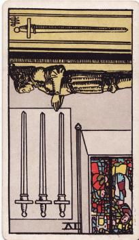 Reversed Four of Swords Tarot Card Meaning (Love & Career)