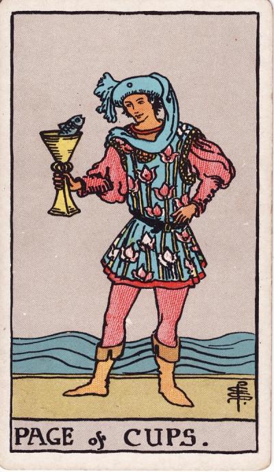 Page of Cups Tarot Card Meanings - 11