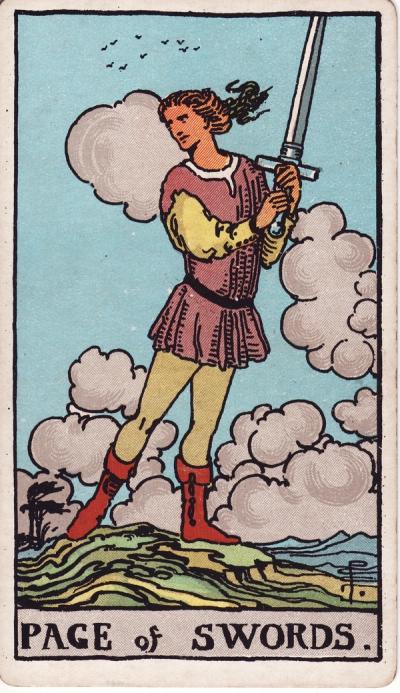 Page of Swords Tarot Card Meanings - 11