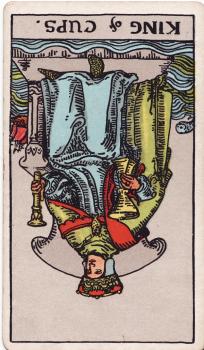 Reversed King of Cups Tarot Card Meaning: Ultimate Guide
