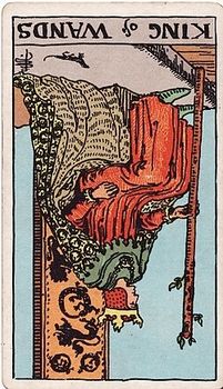 The Ultimate Guide to the King of Wands Reversed Tarot Card (Love, Career & More)