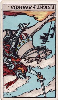 Reversed Knight of Swords Tarot Card Meaning: Ultimate Guide