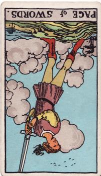 Reversed Page of Swords Tarot Card Meaning: Ultimate Guide