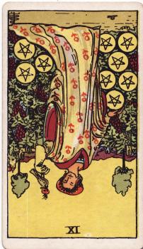 Reversed Nine of Pentacles Tarot Card Meaning: Ultimate Guide
