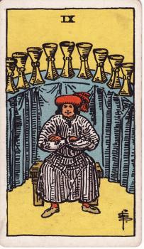 Nine of Cups Tarot Card Meaning