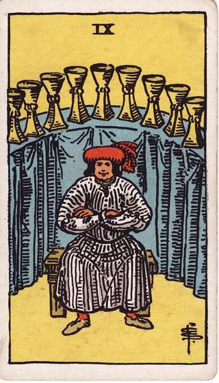 Nine of Cups Tarot Card Meanings