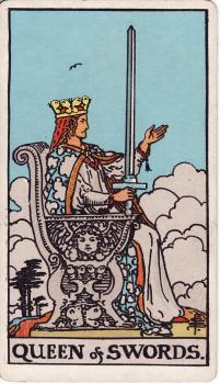 Queen of Swords Tarot Card Meaning