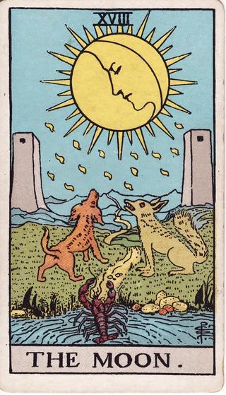 The Moon Tarot Card Meaning