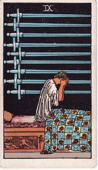Nine of Swords Tarot Card Meaning