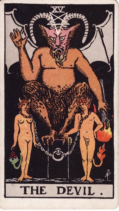 The Devil Tarot Card Meaning – Illusion, Desire & the Shadow’s Grip