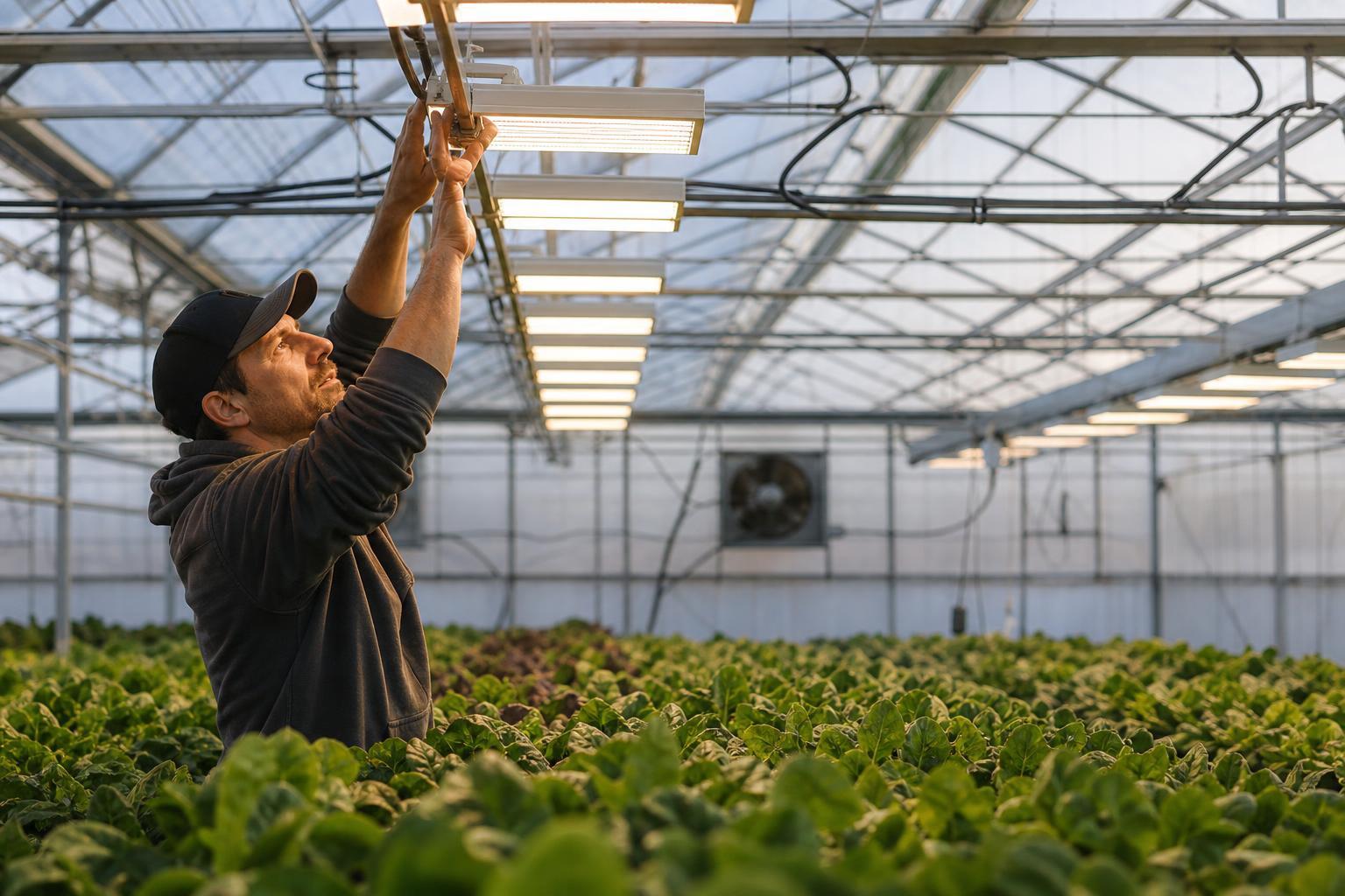 greenhouse light spacing