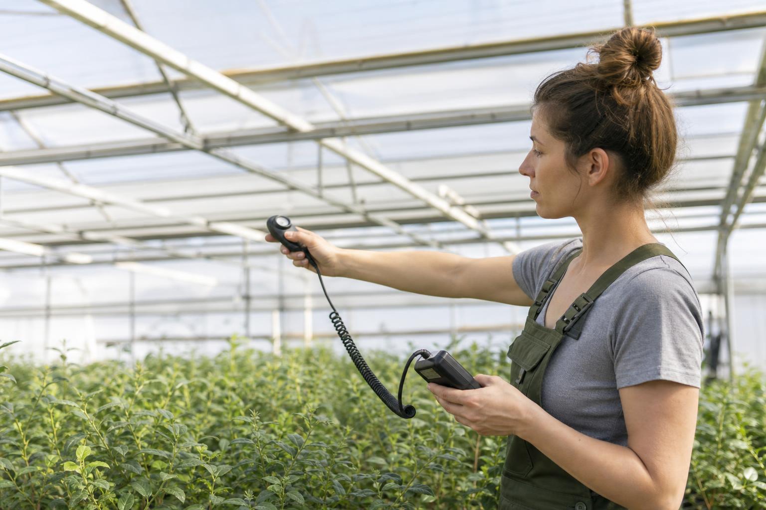 PAR meter for greenhouse