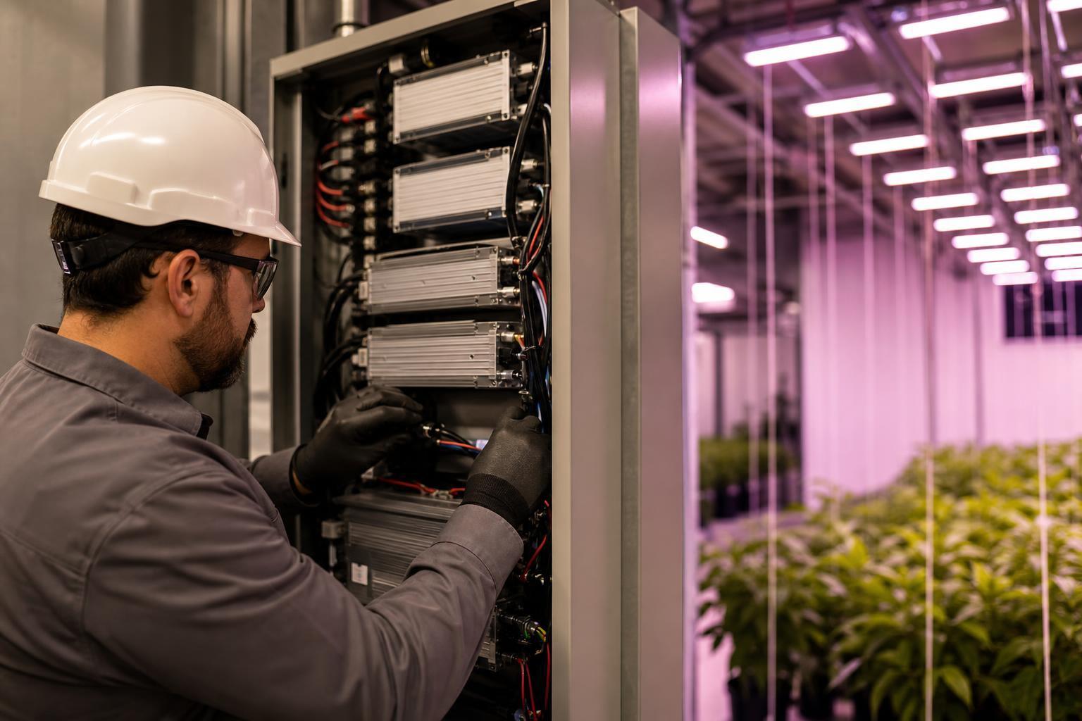 horticulture lighting power distribution