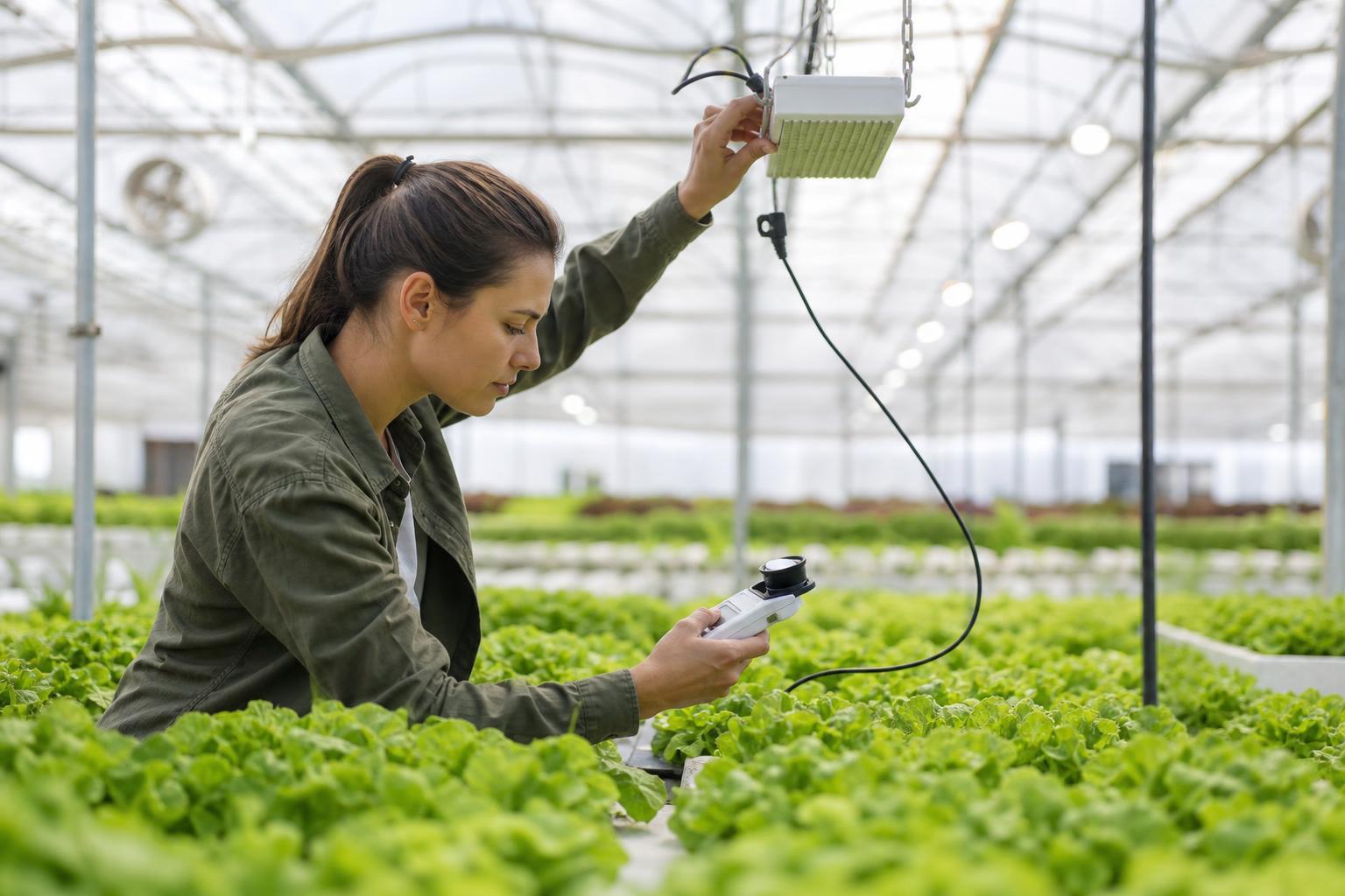 greenhouse PPFD calculator