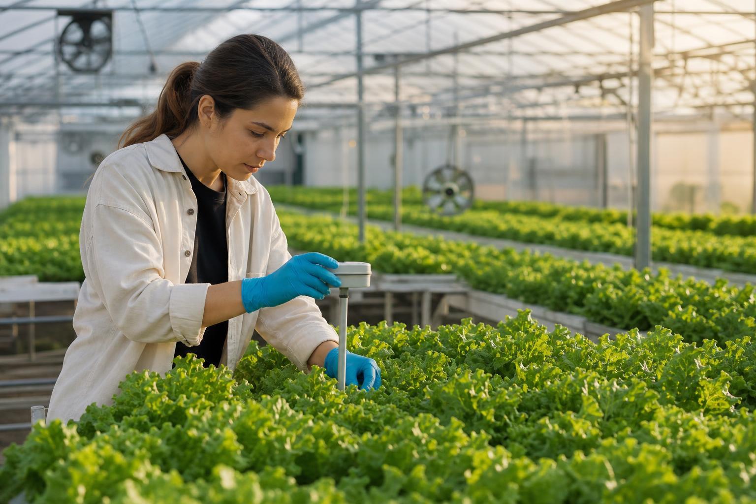 lettuce DLI greenhouse