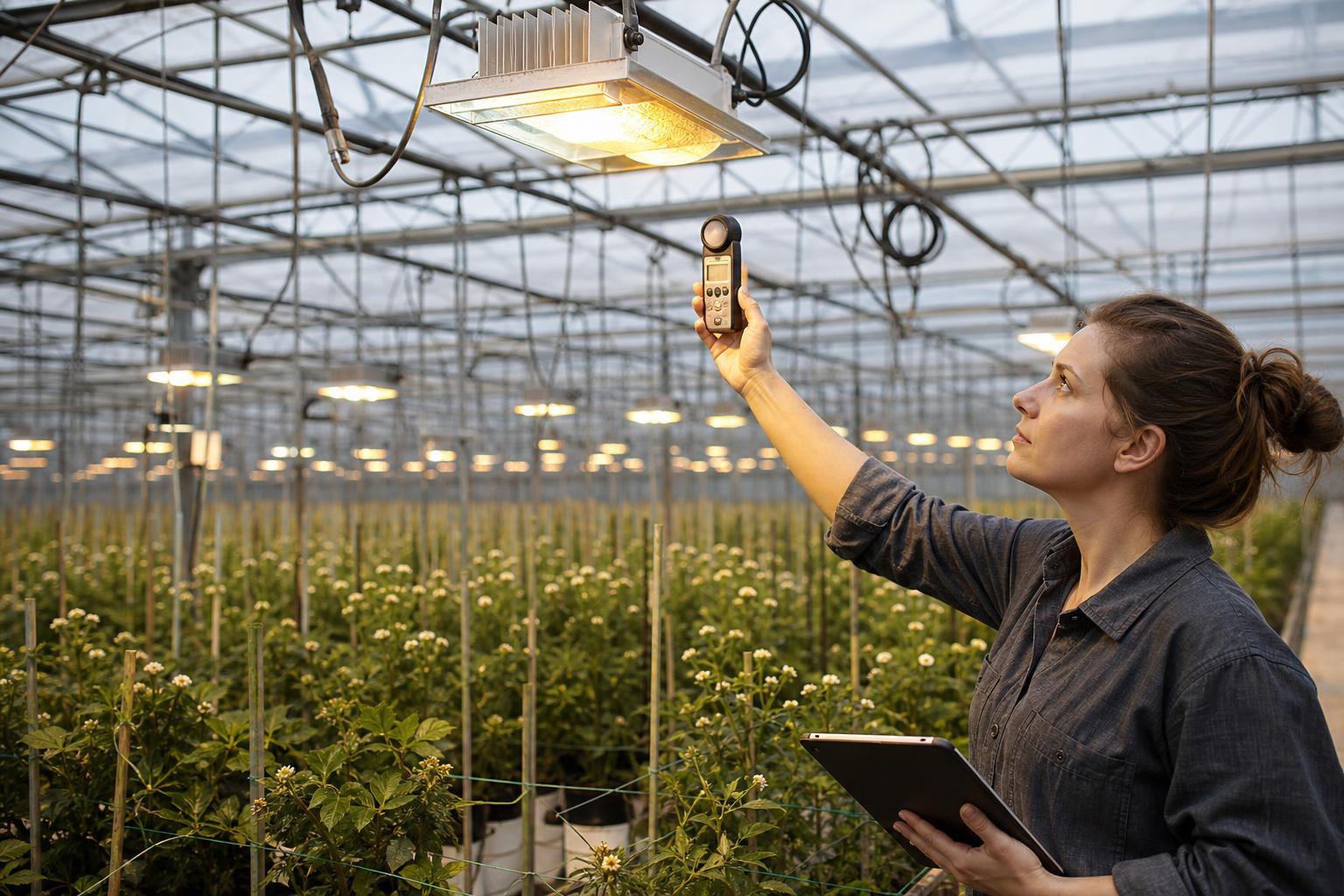 greenhouse lighting schedule