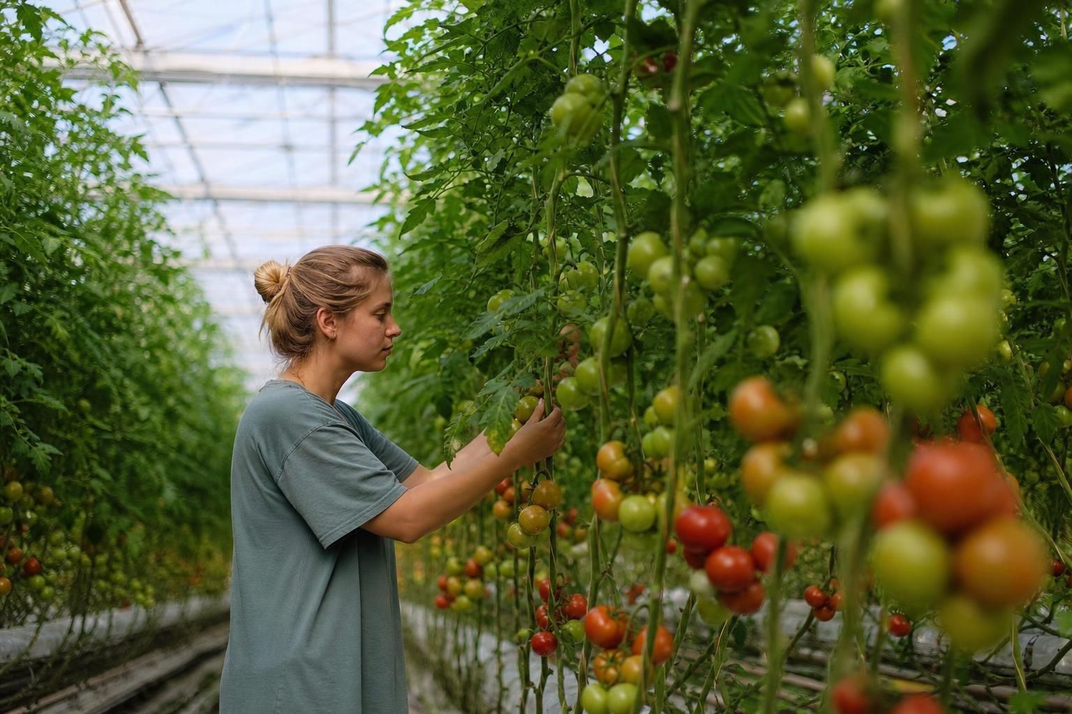 tomato DLI greenhouse
