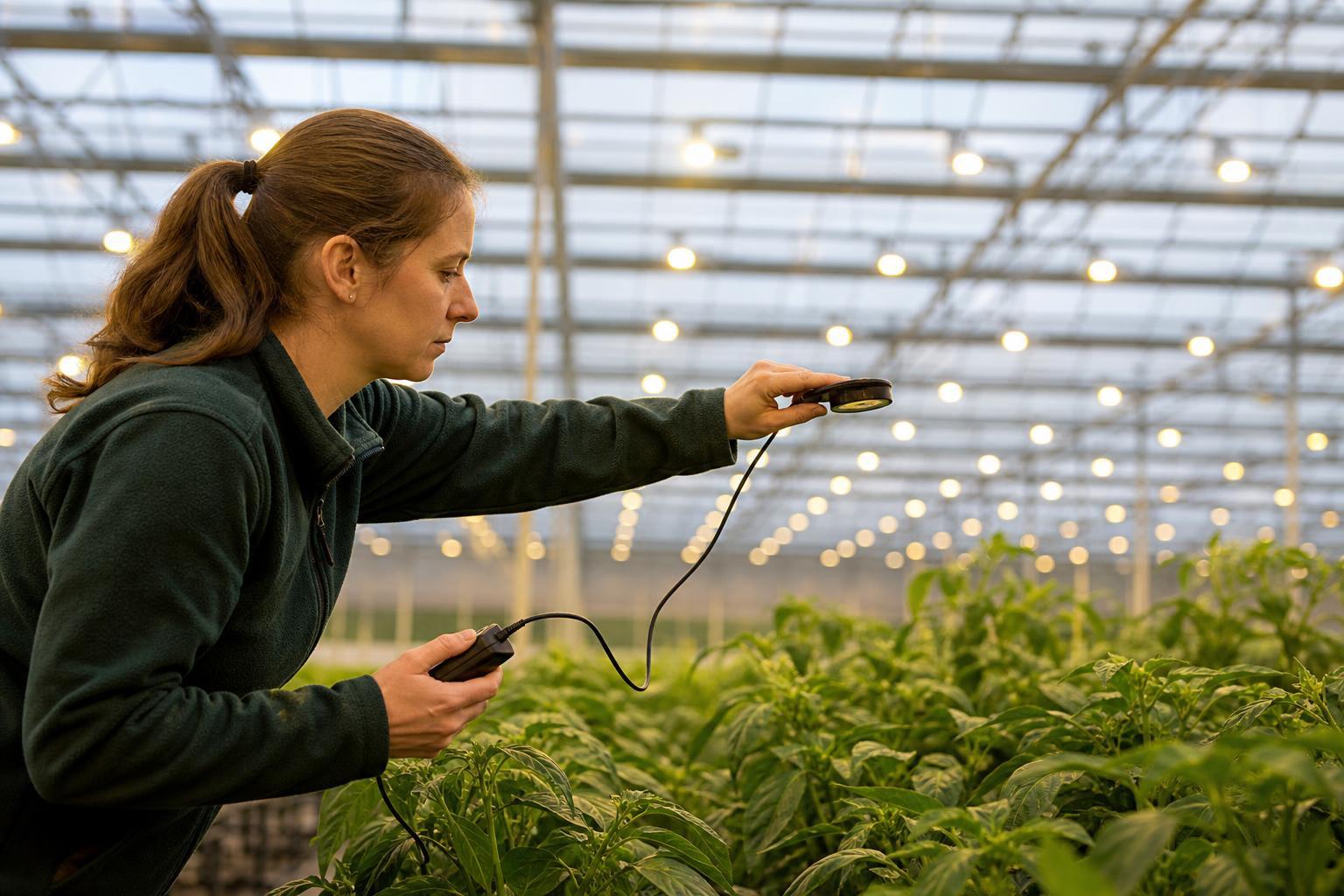 greenhouse light levels