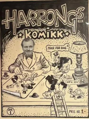 Odd Harrong // kunstner og tegneseriepionér