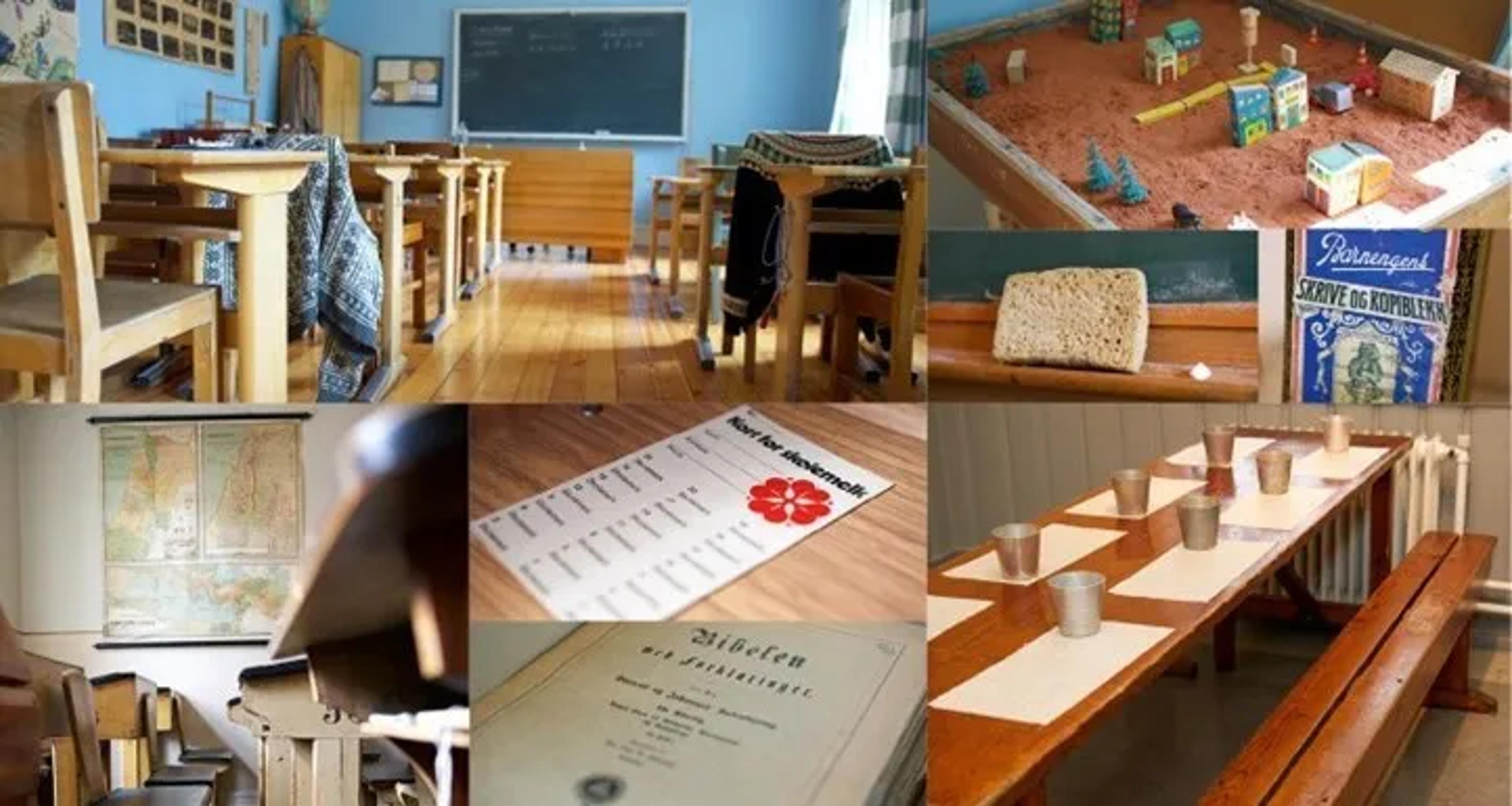 Skolens rom 1900 - 1970-tall