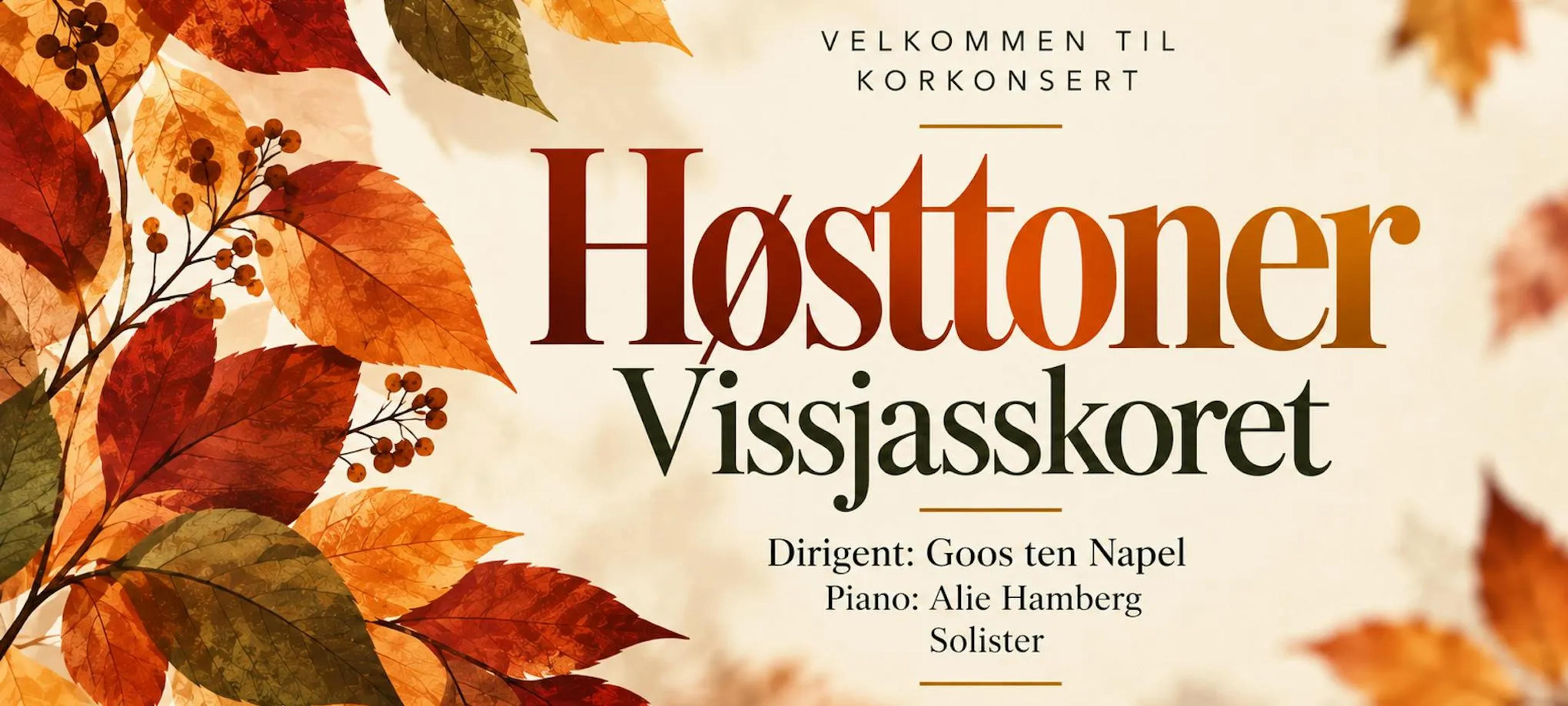 Høsttoner med Vissjasskoret