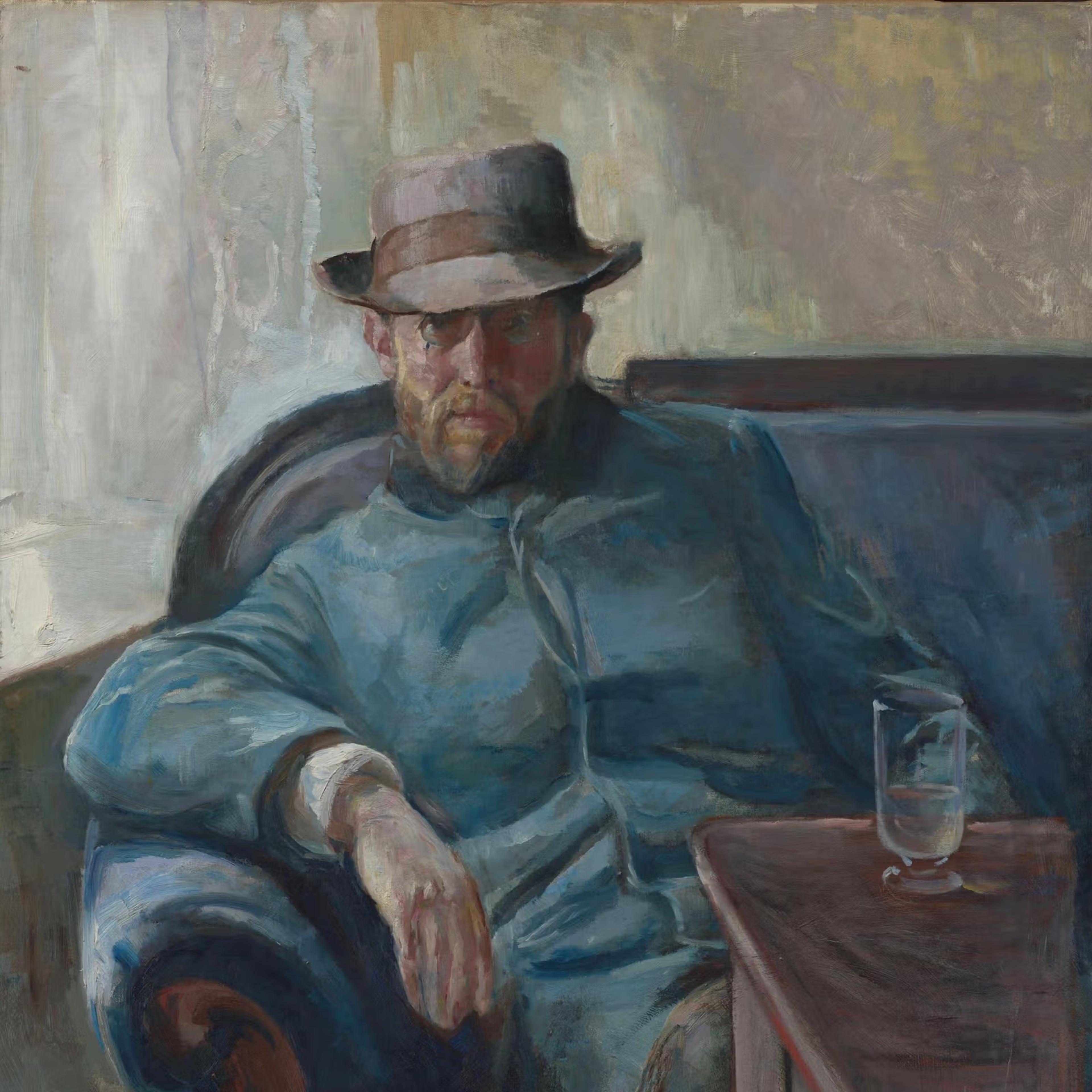 Edvard Munch. Hans Jæger, 1889. Foto: Nasjonalmuseet