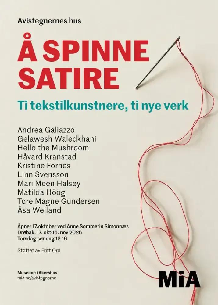 Å SPINNE SATIRE