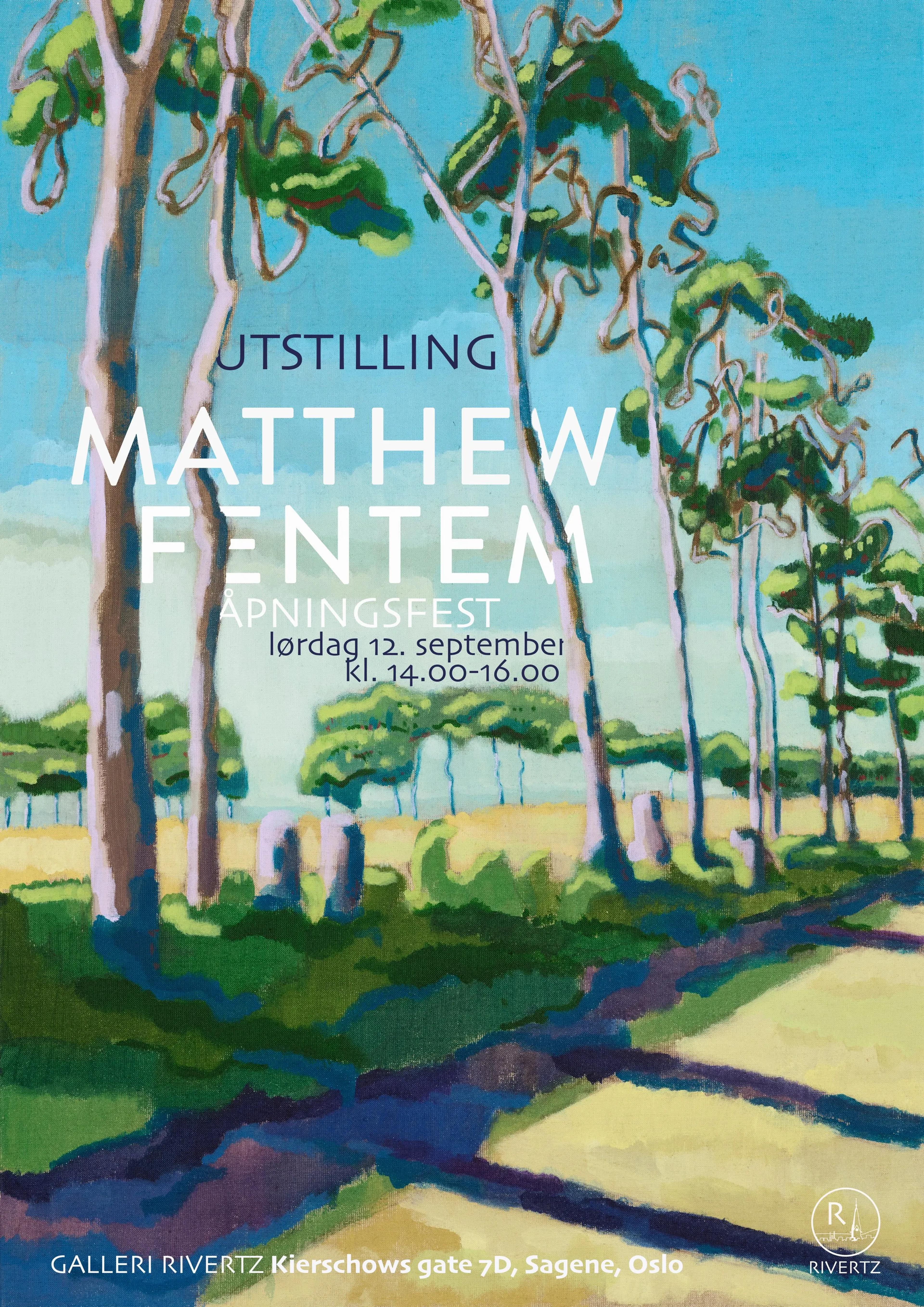 Utstillingsåpning m/Matthew Fentem