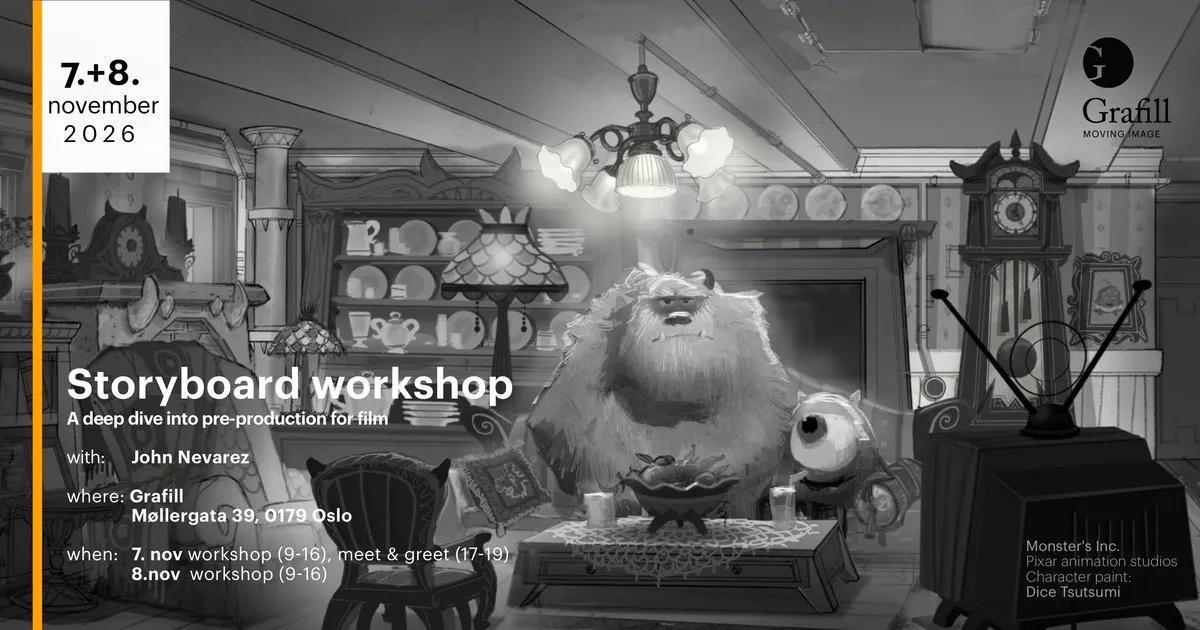 Grafill Moving Image: Storyboard legend John Nevarez