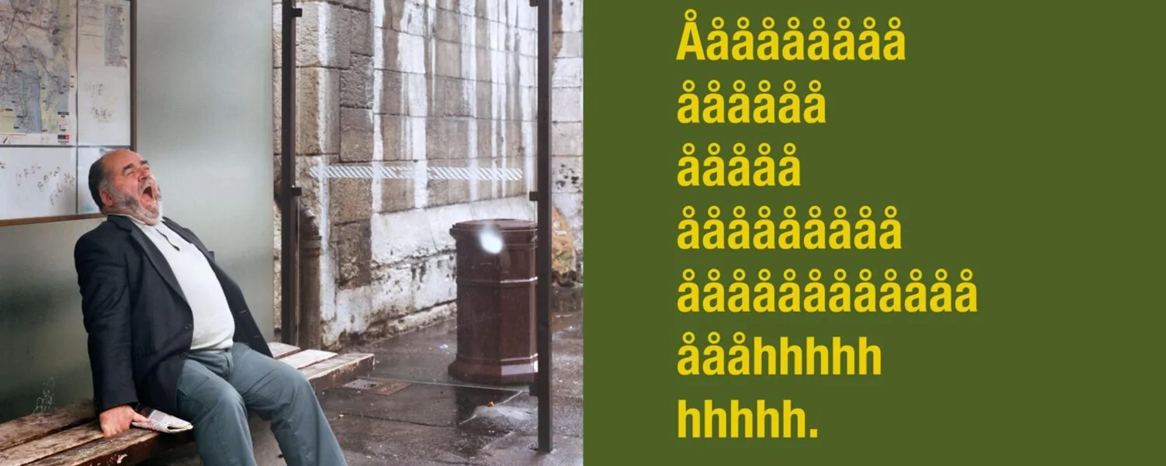 Ken Lum på museets fasade