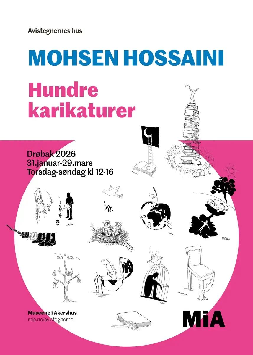 Mohsen Hossaini // Hundre karikaturer
