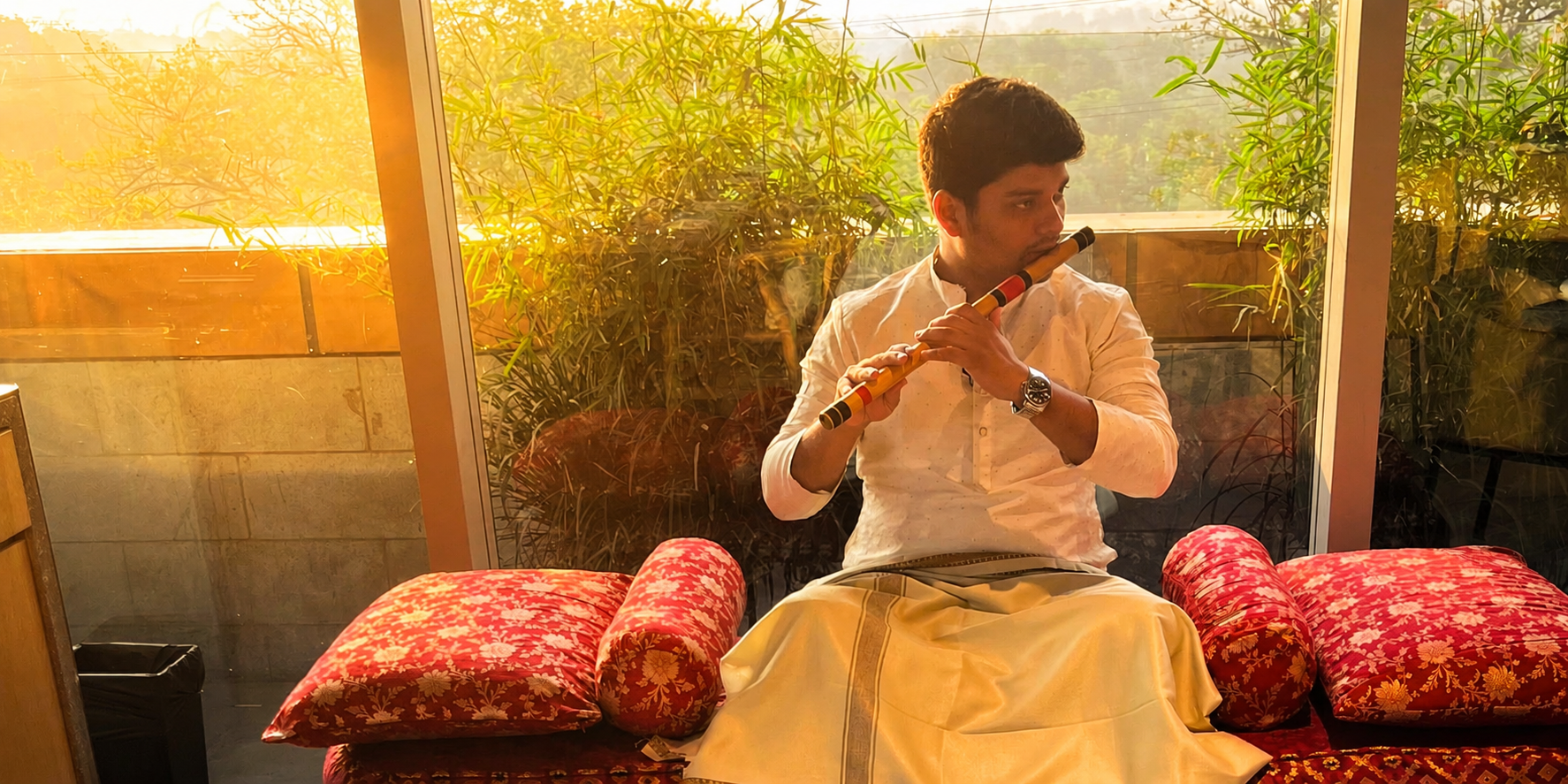 Morning Flute Classical Touch at Taj Trees