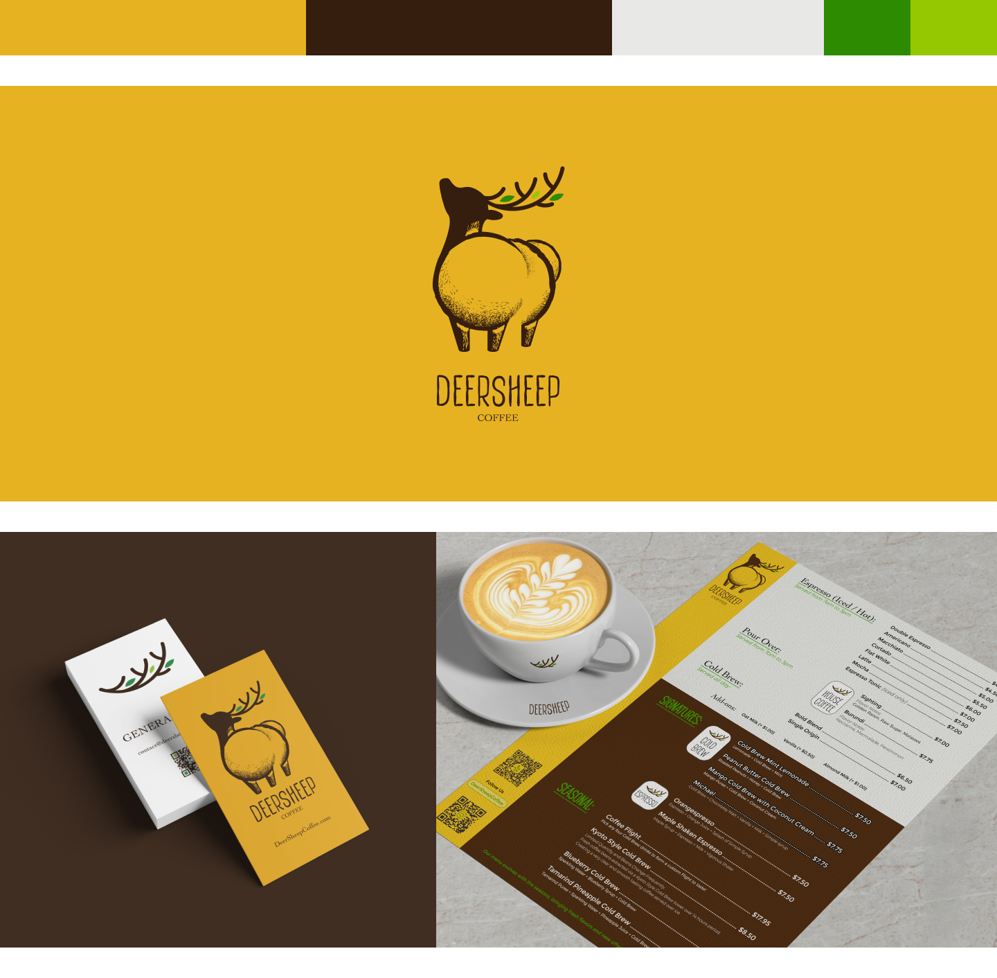 Deersheepcoffee branding