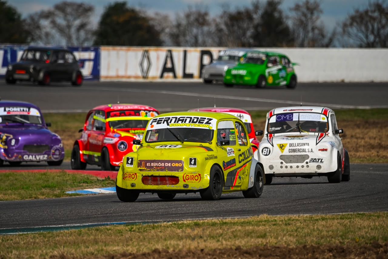 LOS FIAT 600 TZ, LISTOS PARA UNA NUEVA FECHA EN RAFAELA