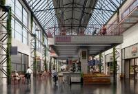 Umgestaltungsmöglichkeit Gebäude 22 Foodcourt