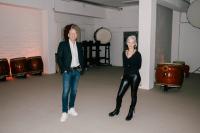 Frank Dubberke und Jeannette Petersen im Workshop-Raum