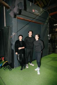 Dr. med. Nesrin Usta, Zoltan Zass und Eleanor Freeman im Tubuh Club