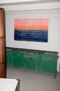Kunstwerk im Showroom von Jan Tesche