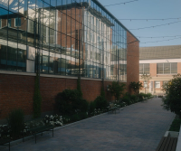 Passage am Wasserturm auf dem Areal Böhler