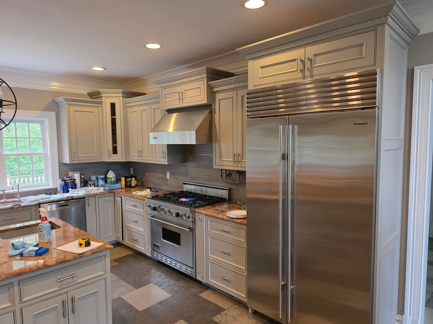 Kitchen Cabinet Refinishing — Bedford Hills, NY project photo 1